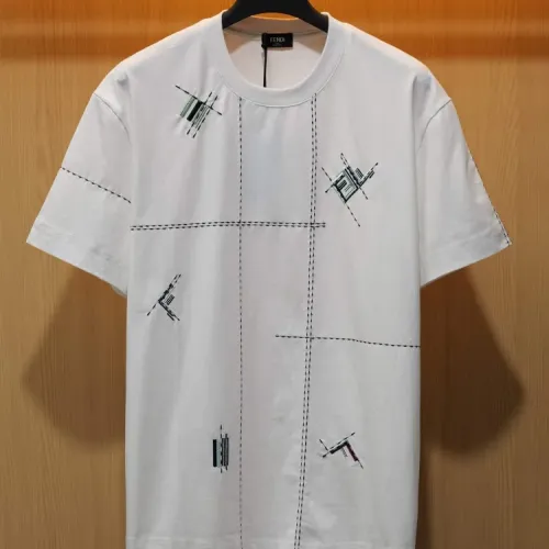 Cheap Fendi T-Shirts Short Sleeved For Unisex #1453659, $$45.00 USD On Fendi T-Shirts