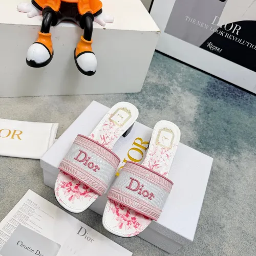 Replica Christian Dior Slippers For Women #1453660 $82.00 USD for Wholesale