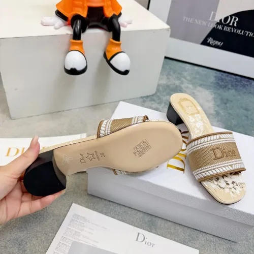 Replica Christian Dior Slippers For Women #1453661 $82.00 USD for Wholesale