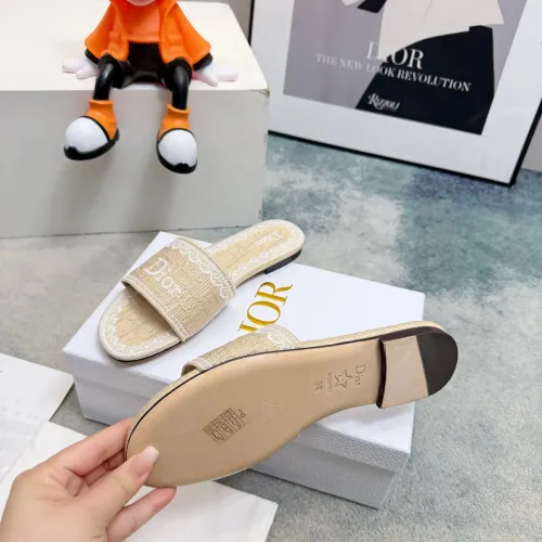 Replica Christian Dior Slippers For Women #1453666 $80.00 USD for Wholesale