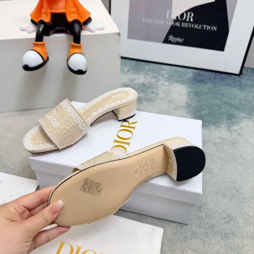 Replica Christian Dior Slippers For Women #1453679 $85.00 USD for Wholesale