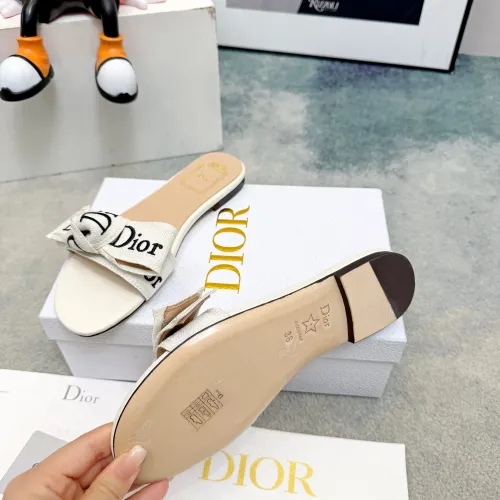 Replica Christian Dior Slippers For Women #1453684 $82.00 USD for Wholesale