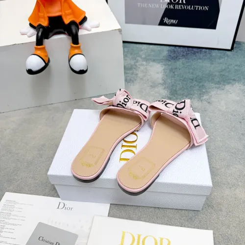 Replica Christian Dior Slippers For Women #1453685 $82.00 USD for Wholesale