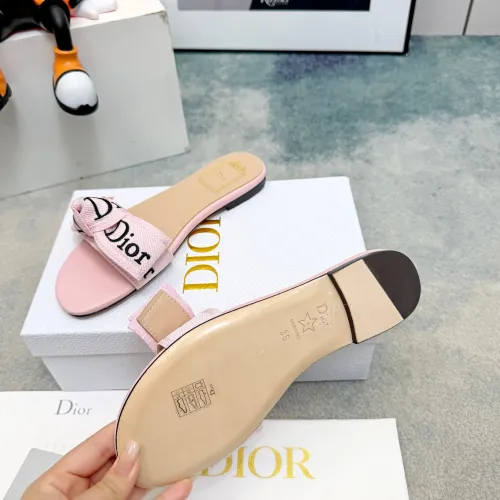 Replica Christian Dior Slippers For Women #1453685 $82.00 USD for Wholesale