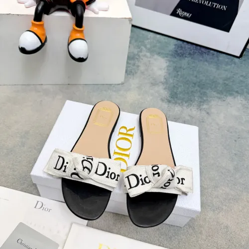 Replica Christian Dior Slippers For Women #1453688 $82.00 USD for Wholesale