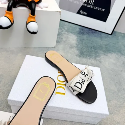 Replica Christian Dior Slippers For Women #1453688 $82.00 USD for Wholesale