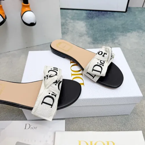 Replica Christian Dior Slippers For Women #1453688 $82.00 USD for Wholesale