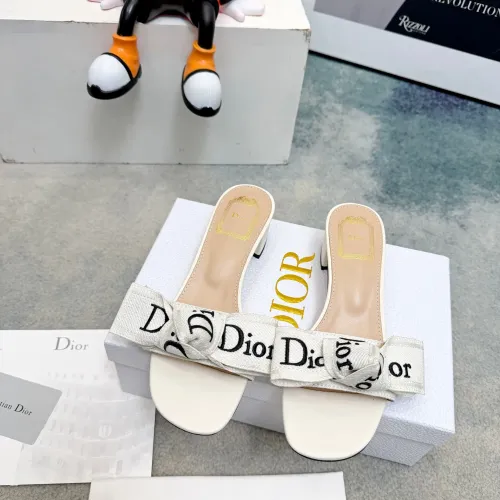 Replica Christian Dior Slippers For Women #1453689 $88.00 USD for Wholesale