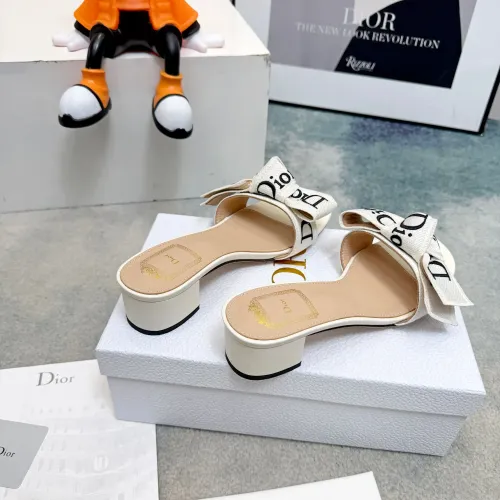 Replica Christian Dior Slippers For Women #1453689 $88.00 USD for Wholesale