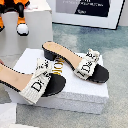 Replica Christian Dior Slippers For Women #1453691 $88.00 USD for Wholesale