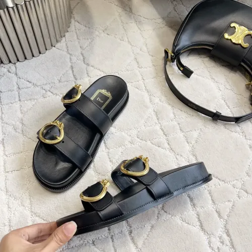 Replica Christian Dior Slippers For Women #1453695 $108.00 USD for Wholesale
