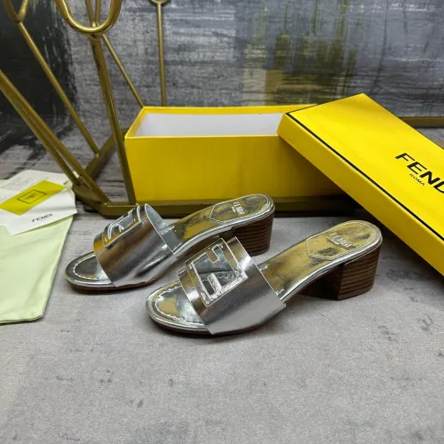 Cheap Fendi Slippers For Women #1453703, $$85.00 USD On Fendi Slippers