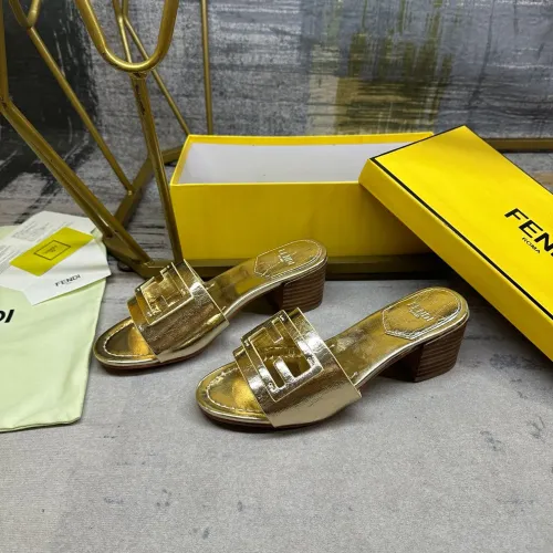 Cheap Fendi Slippers For Women #1453704, $$85.00 USD On Fendi Slippers