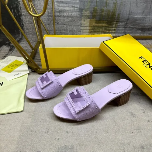 Cheap Fendi Slippers For Women #1453707, $$92.00 USD On Fendi Slippers