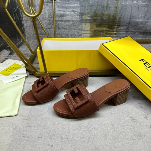 Cheap Fendi Slippers For Women #1453713, $$92.00 USD On Fendi Slippers