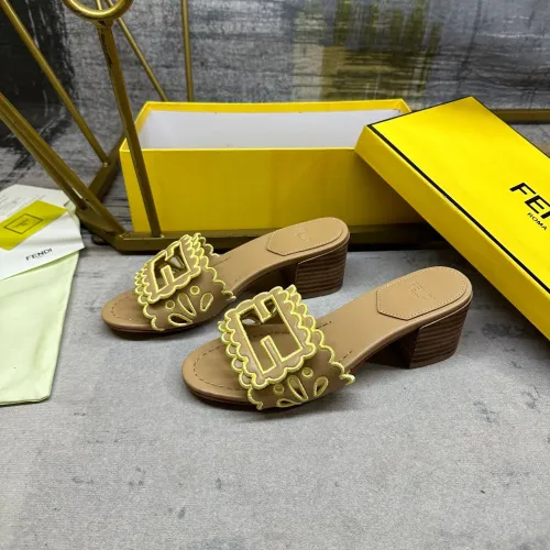 Cheap Fendi Slippers For Women #1453716, $$96.00 USD On Fendi Slippers
