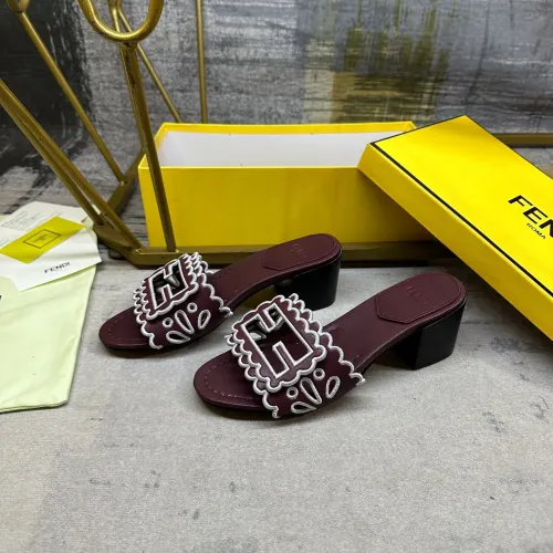 Cheap Fendi Slippers For Women #1453720, $$96.00 USD On Fendi Slippers