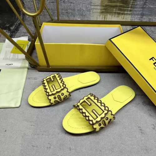 Cheap Fendi Slippers For Women #1453723, $$88.00 USD On Fendi Slippers