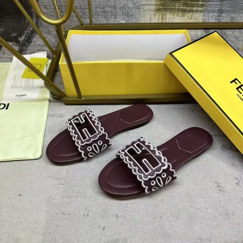 Cheap Fendi Slippers For Women #1453726, $$88.00 USD On Fendi Slippers
