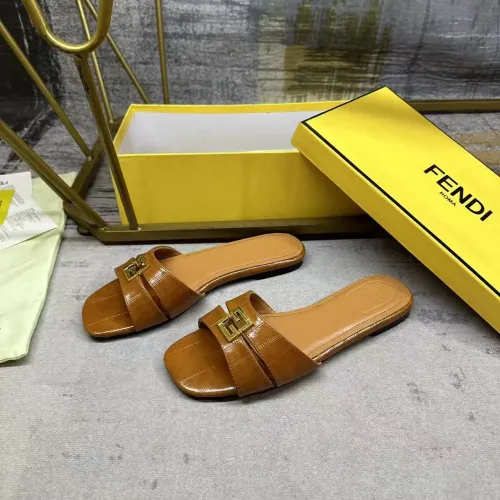 Cheap Fendi Slippers For Women #1453729, $$85.00 USD On Fendi Slippers