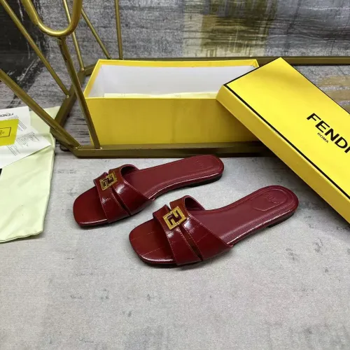 Cheap Fendi Slippers For Women #1453730, $$85.00 USD On Fendi Slippers
