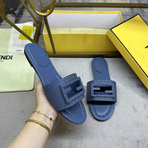 Cheap Fendi Slippers For Women #1453738, $$85.00 USD On Fendi Slippers