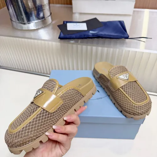 Replica Prada Slippers For Women #1453771 $98.00 USD for Wholesale
