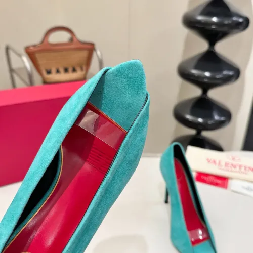 Replica Valentino High-Heeled Shoes For Women #1453782 $112.00 USD for Wholesale