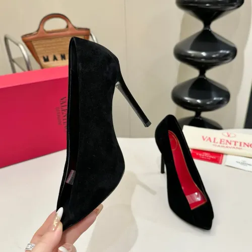 Replica Valentino High-Heeled Shoes For Women #1453786 $112.00 USD for Wholesale