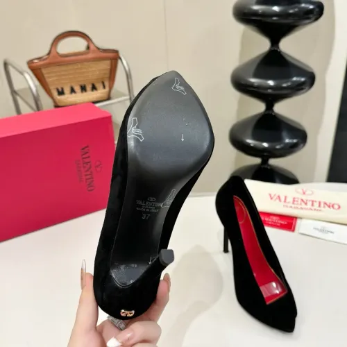 Replica Valentino High-Heeled Shoes For Women #1453786 $112.00 USD for Wholesale