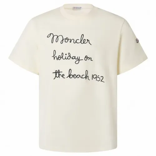 Cheap Moncler T-Shirts Short Sleeved For Unisex #1453791, $$45.00 USD On Moncler T-Shirts