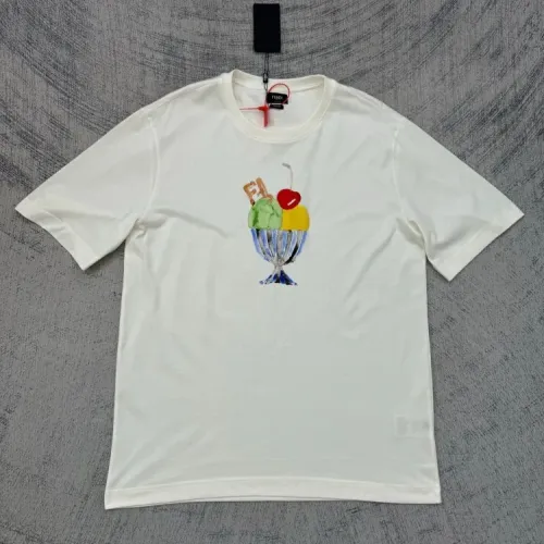 Replica Fendi T-Shirts Short Sleeved For Unisex #1453800 $45.00 USD for Wholesale
