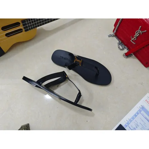 Replica Yves Saint Laurent YSL Slippers For Women #1453805 $98.00 USD for Wholesale