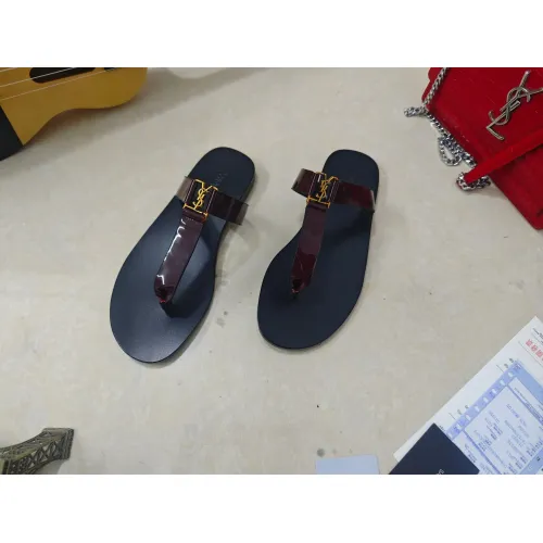 Cheap Yves Saint Laurent YSL Slippers For Women #1453806, $$98.00 USD On Yves Saint Laurent YSL Slippers