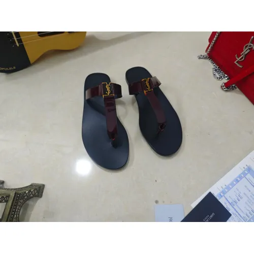 Replica Yves Saint Laurent YSL Slippers For Women #1453806 $98.00 USD for Wholesale