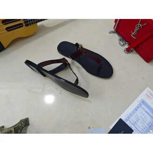 Replica Yves Saint Laurent YSL Slippers For Women #1453806 $98.00 USD for Wholesale