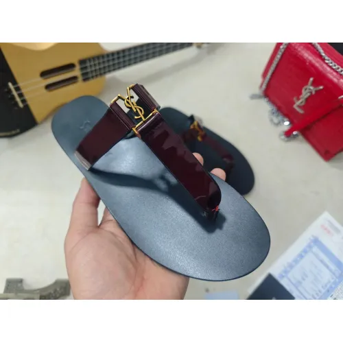 Replica Yves Saint Laurent YSL Slippers For Women #1453806 $98.00 USD for Wholesale