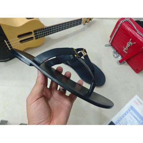 Replica Yves Saint Laurent YSL Slippers For Women #1453808 $98.00 USD for Wholesale