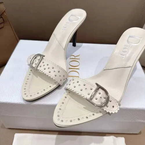 Replica Christian Dior Slippers For Women #1453851 $102.00 USD for Wholesale