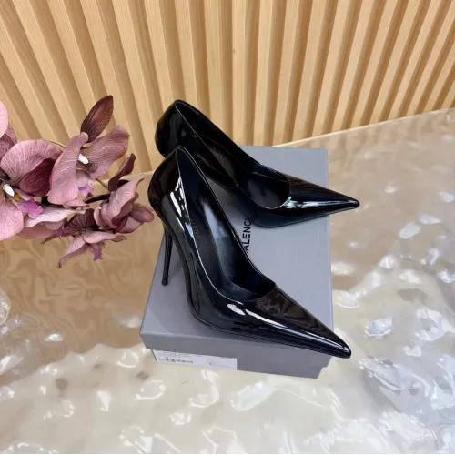 Cheap Balenciaga High-Heeled Shoes For Women #1453854, $$108.00 USD On Balenciaga High-Heeled Shoes