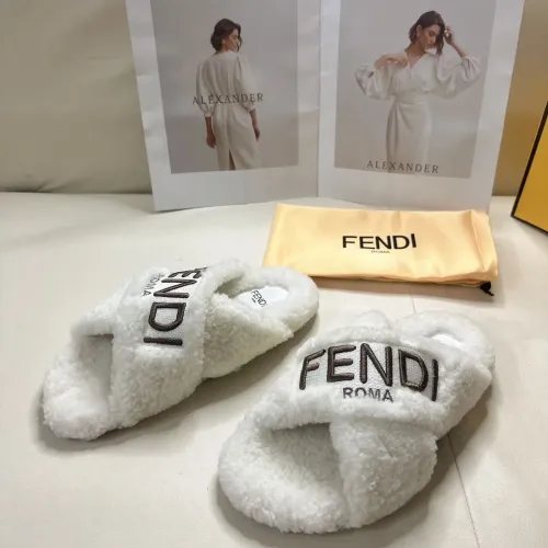 Cheap Fendi Slippers For Women #1453860, $$85.00 USD On Fendi Slippers