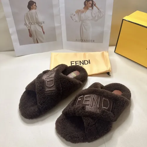 Cheap Fendi Slippers For Women #1453862, $$85.00 USD On Fendi Slippers