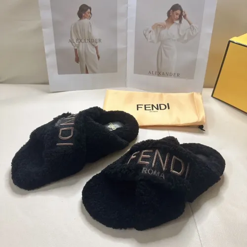 Cheap Fendi Slippers For Women #1453863, $$85.00 USD On Fendi Slippers