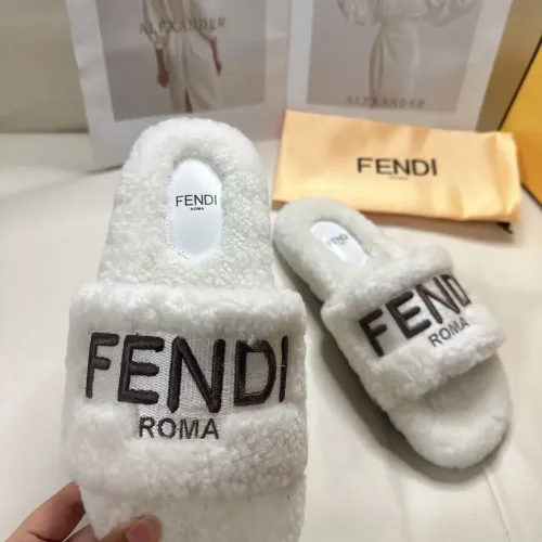 Replica Fendi Slippers For Women #1453864 $80.00 USD for Wholesale