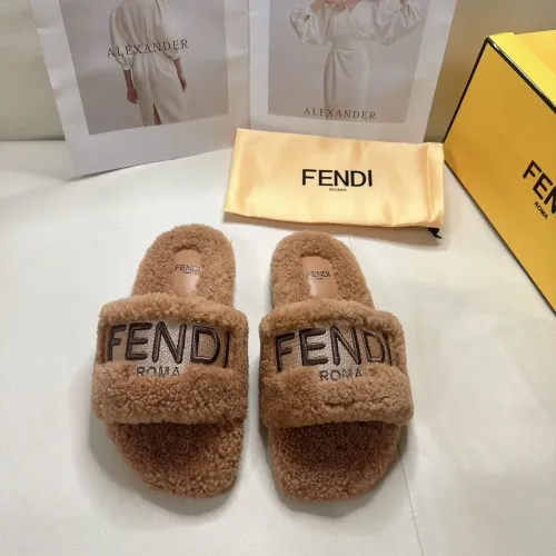 Cheap Fendi Slippers For Women #1453865, $$80.00 USD On Fendi Slippers