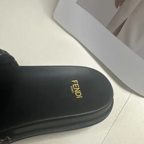 Replica Fendi Slippers For Women #1453869 $76.00 USD for Wholesale
