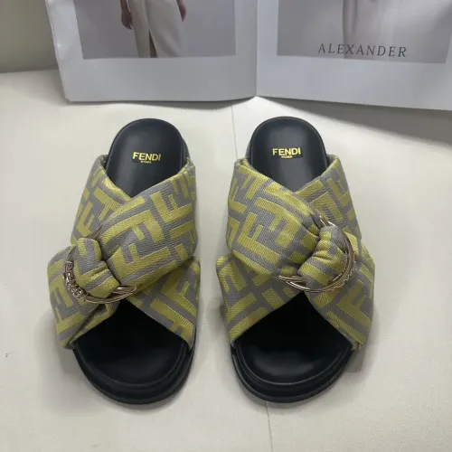 Cheap Fendi Slippers For Women #1453872, $$76.00 USD On Fendi Slippers