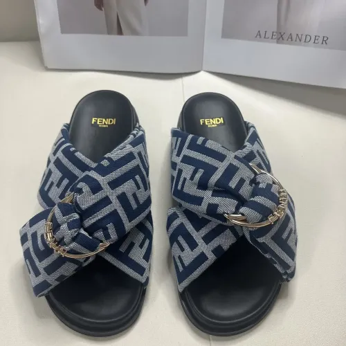 Cheap Fendi Slippers For Women #1453874, $$76.00 USD On Fendi Slippers
