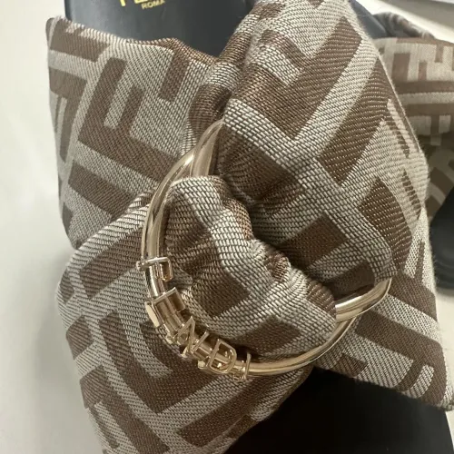 Replica Fendi Slippers For Women #1453876 $76.00 USD for Wholesale