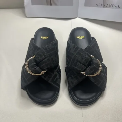 Cheap Fendi Slippers For Women #1453880, $$76.00 USD On Fendi Slippers
